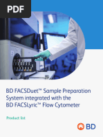 BD FACSymphony Configuration Guide | PDF | Flow Cytometry | Green ...