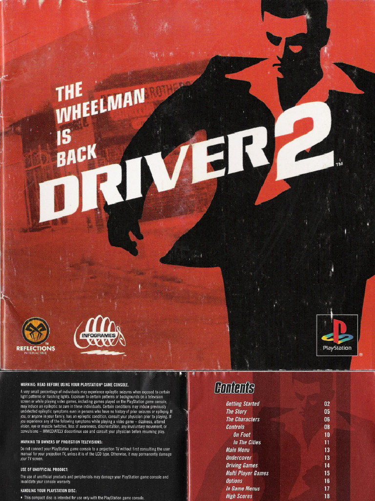 Driver 2 BR (Disco 2) - Manual | PDF