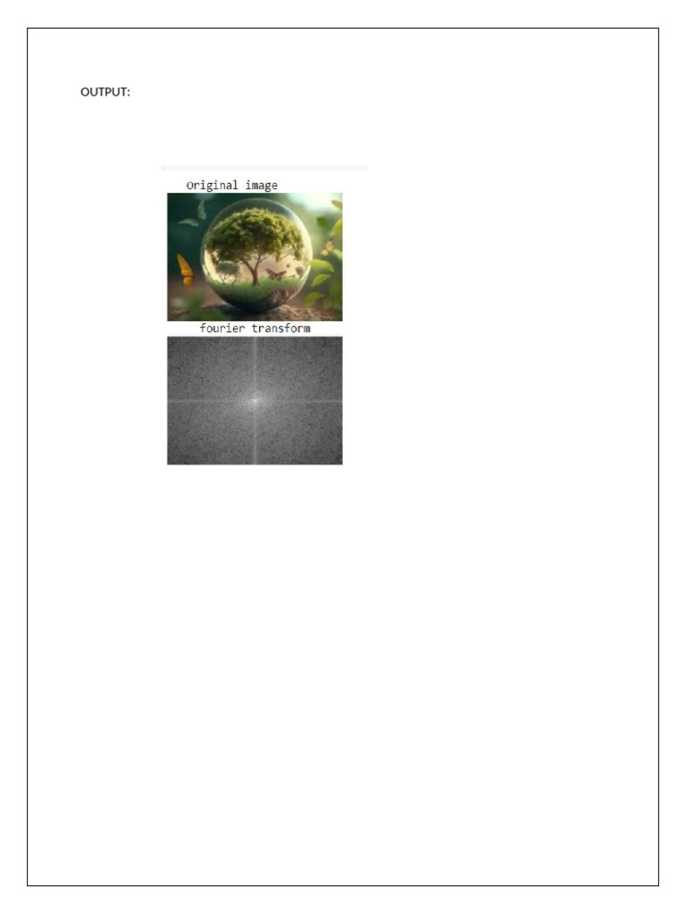 Image Processing Techniques in Python | PDF | Discrete Fourier ...