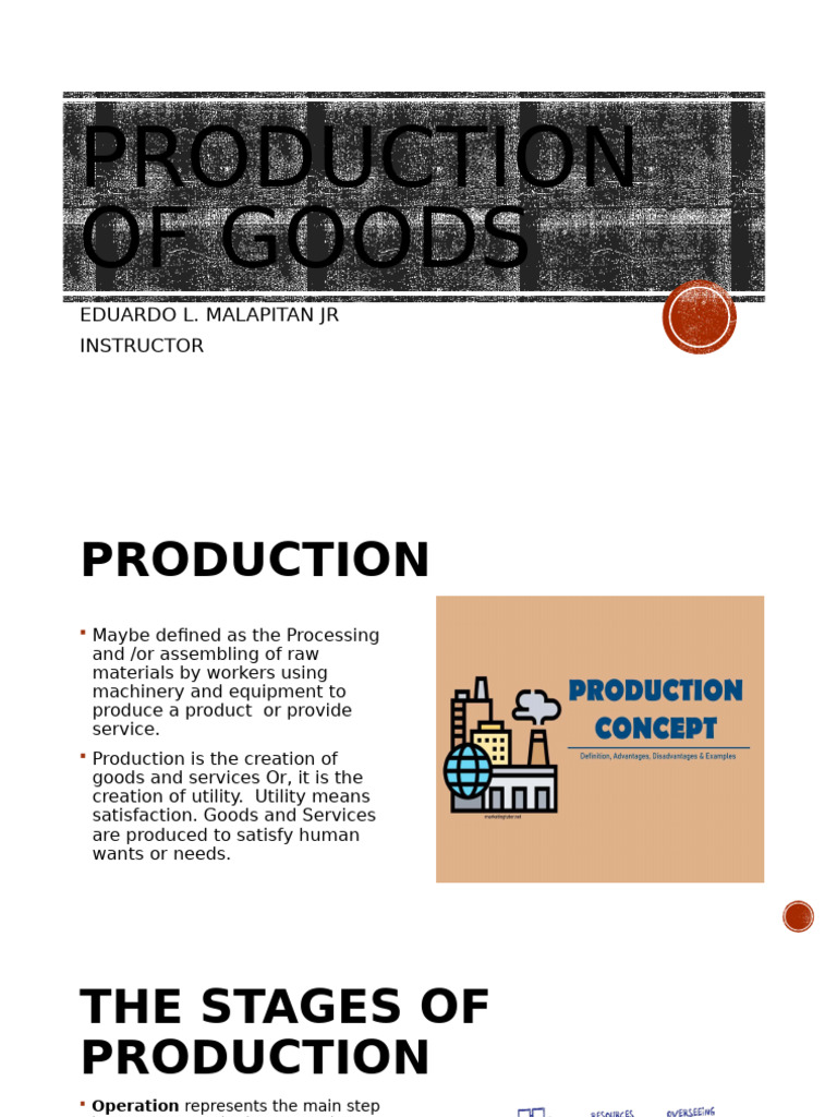 Production of Goods | PDF | Pricing | Marketing