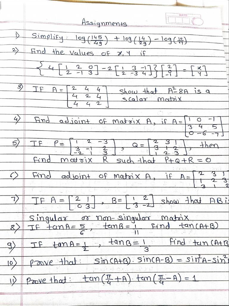 Assignment 5 Solutions | PDF