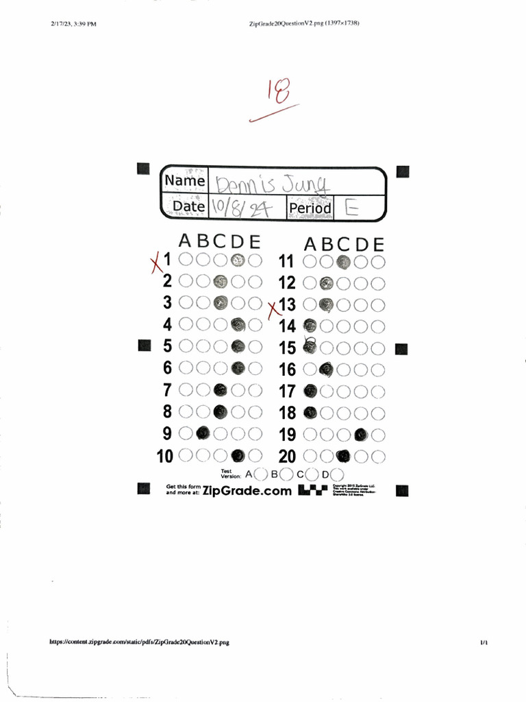 APChem Unit 3 Quiz 1 | PDF