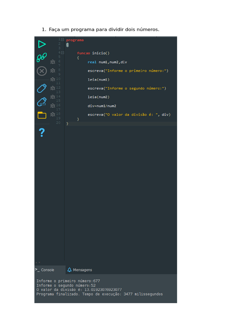 Programas Simples em Python | PDF
