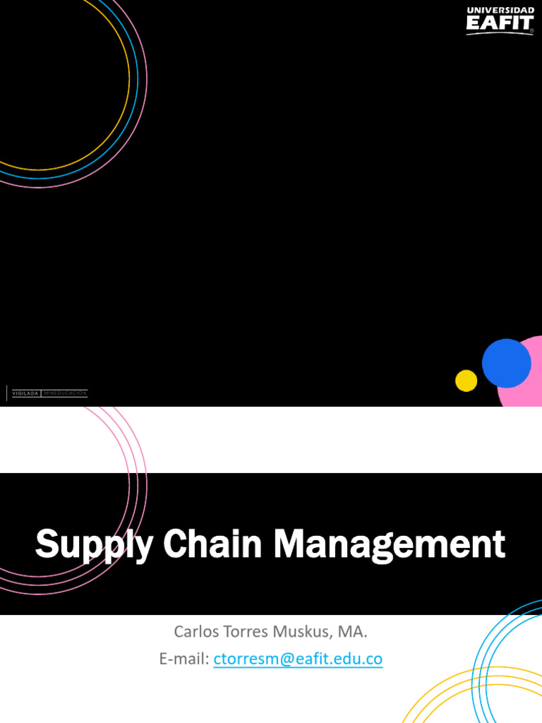 1 - Introduction To Global Supply Chain Management | PDF | Logistics ...