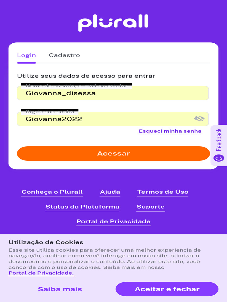 ENTRAR NO PLURALL intelligence overview