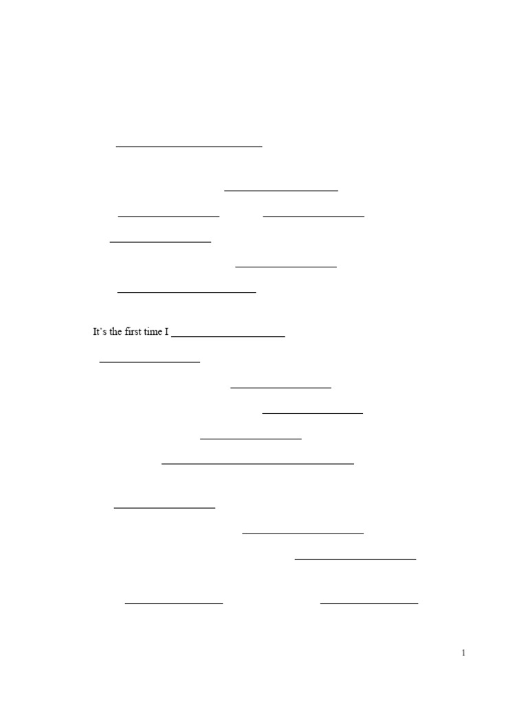 Mixed Tenses Practice Exercises | PDF