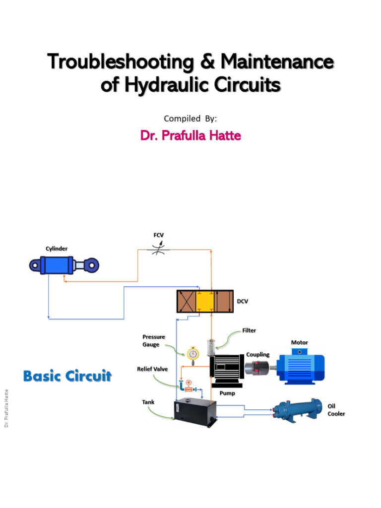 Hydraulic Circuit Troubleshooting Guide | PDF | Pump | Valve