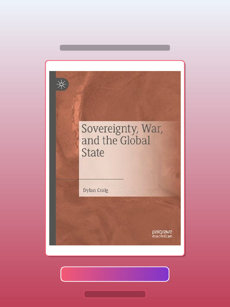 Complete Sovereignty War and The Global State 1st Edition Dylan Craig ...