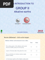 Solubility Trends in Groups 1 & 2 | PDF