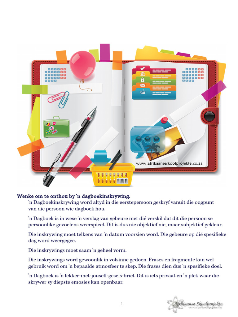 Dagboekinskrywing | PDF