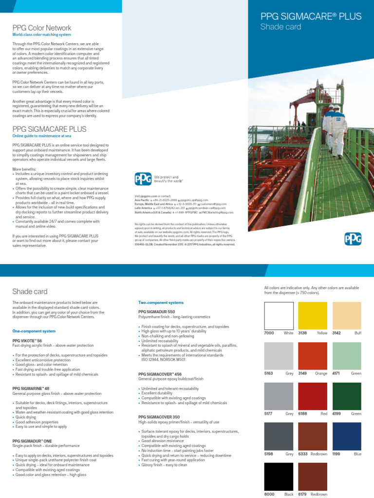 SigmaCare Plus: Online Maintenance Tool | PDF | Epoxy | Coating