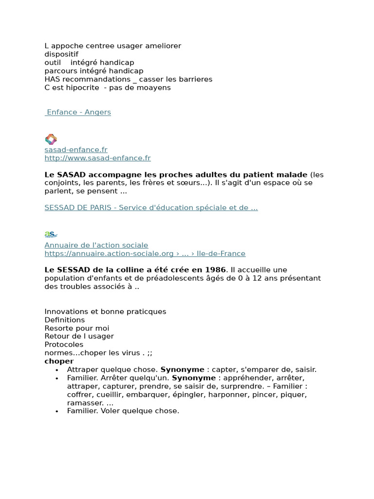 Approche centrée usager pour handicap | PDF