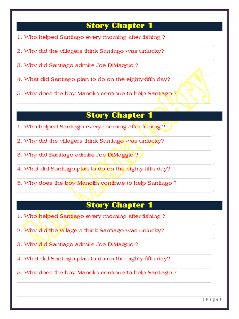 Story Ch1 | PDF