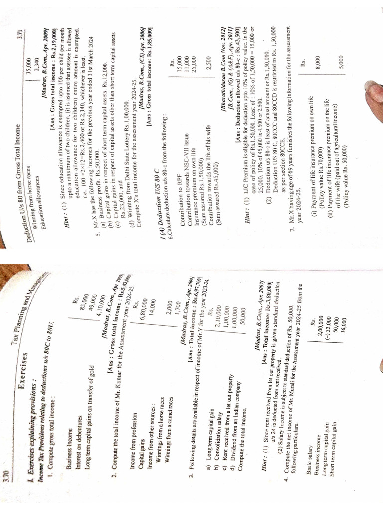 Tax 2 Side Print | PDF