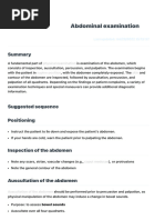 Ascites Examination Shifting Dullness Fluid Thrill Puddle Sign | PDF ...