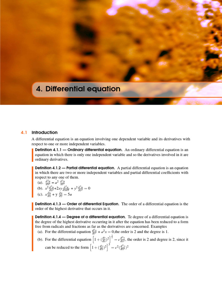Understanding Differential Equations | PDF | Equations | Differential ...