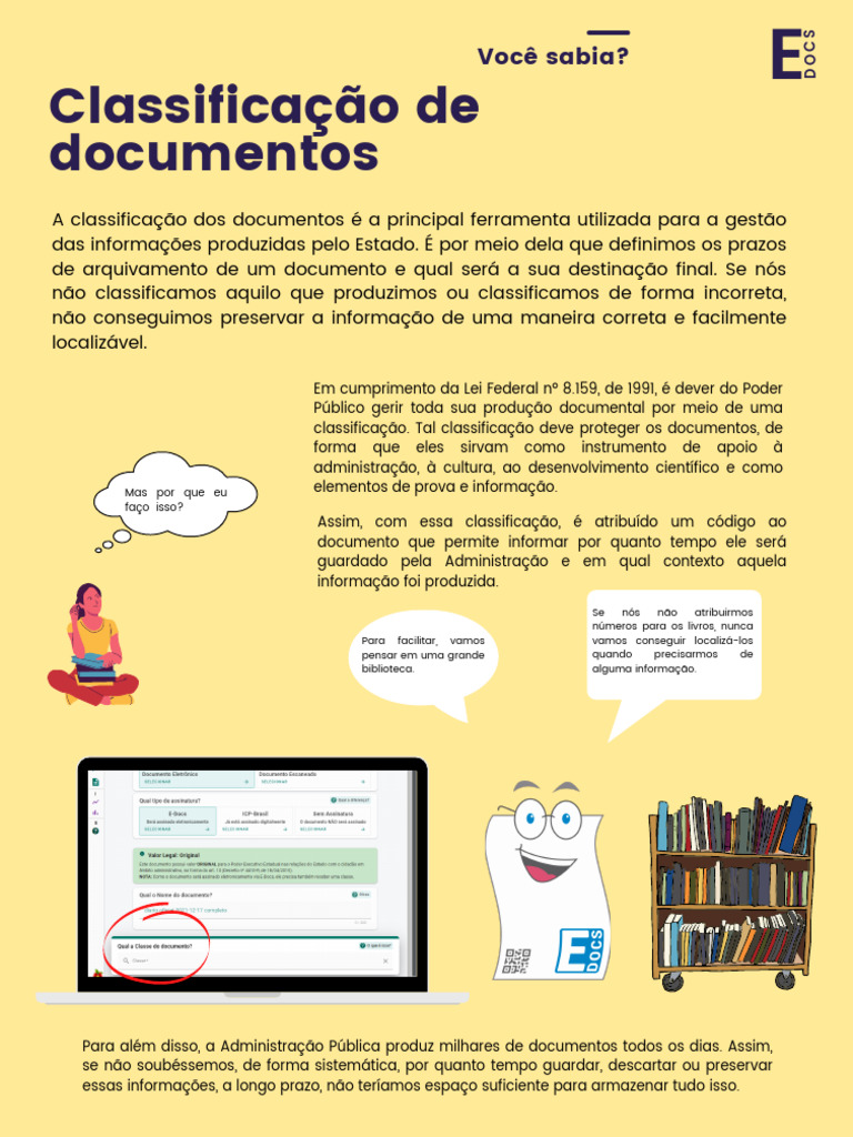 Classificação de Documentos Públicos | PDF | Informação