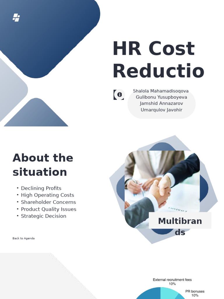 HR Cost Reduction Strategies Explained | PDF