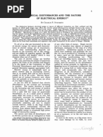 Charles Steinmetz Electrical Disturbances the Nature of Electrical Energy 1912