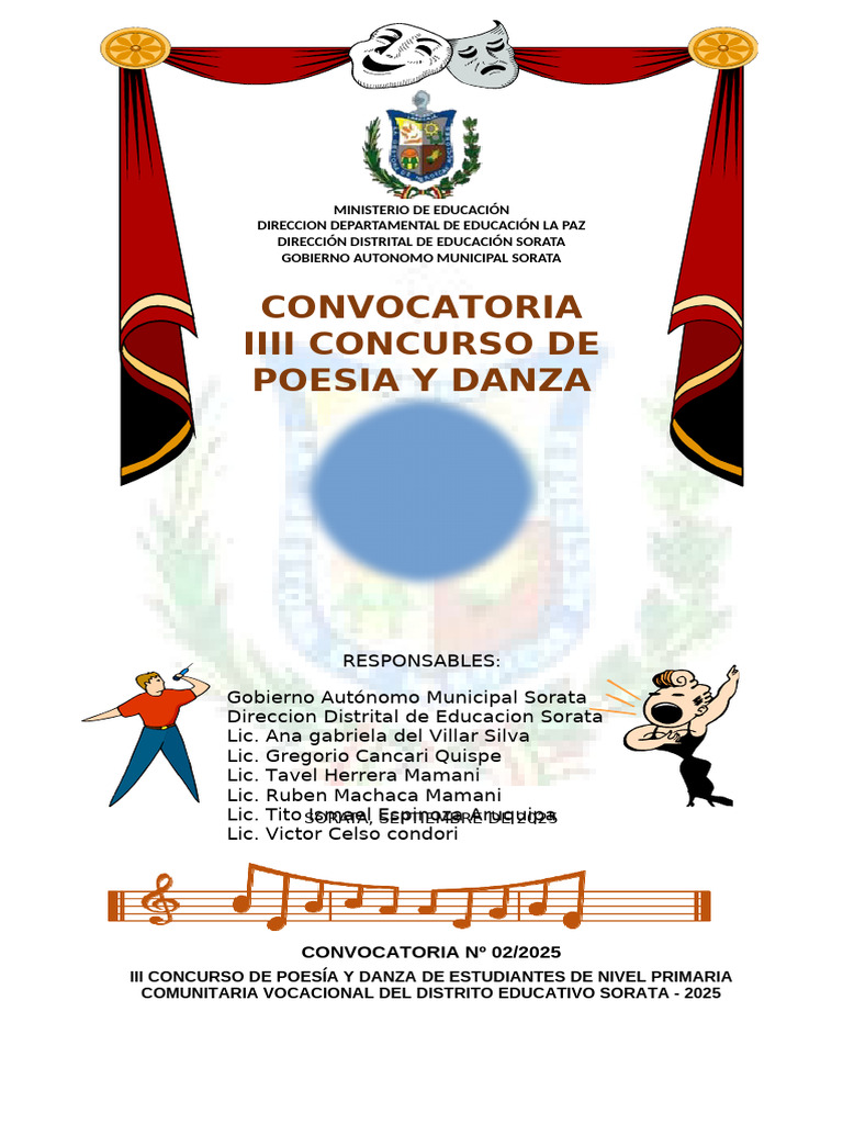 III Concurso de Poesía y Danza Sorata 2025 | PDF | Bailes | Ritmo