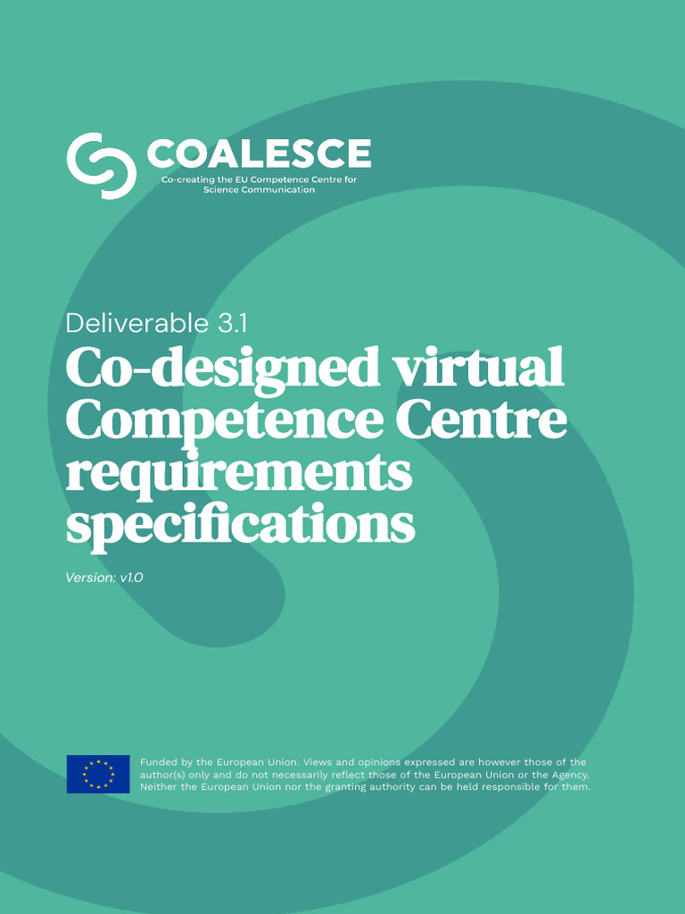 D3.1 Codesigned Virtual CC Requ Specifications | PDF | Software ...