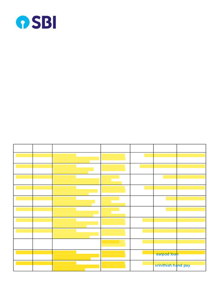 Account Statement From 1 Oct 2025 To 8 Oct 2025: TXN Date Value Date ...