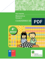 Cuaderno Matematica 4 Año