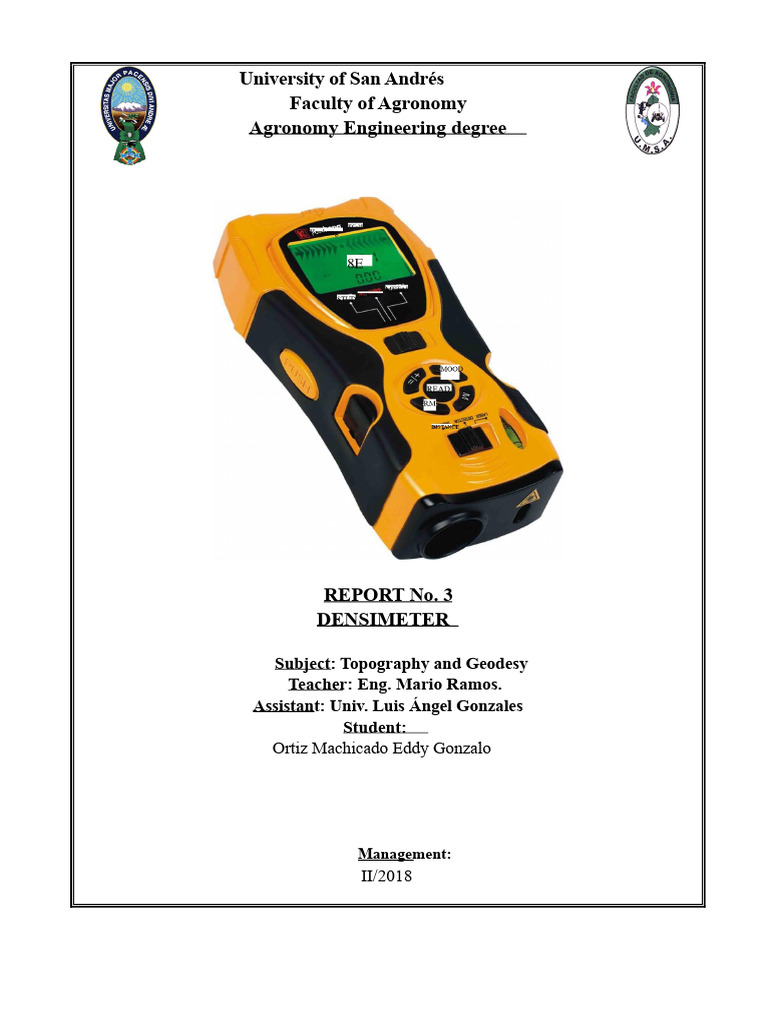 Distance Meter Usage in Topography | PDF | Surveying | Topography