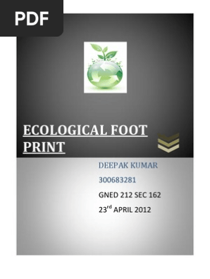 Ecological Footprint