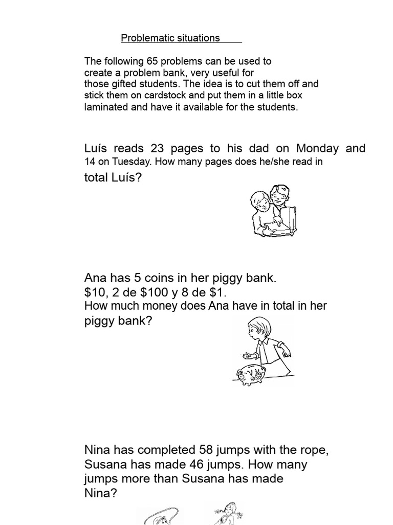 65 Math Problems for Gifted Students | PDF