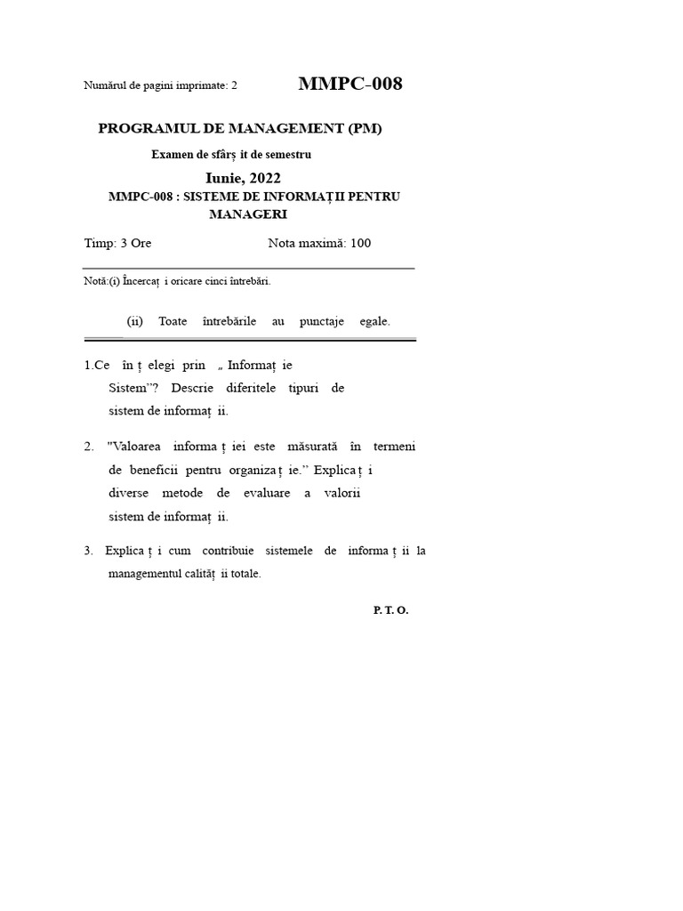 MMPC 008 | PDF