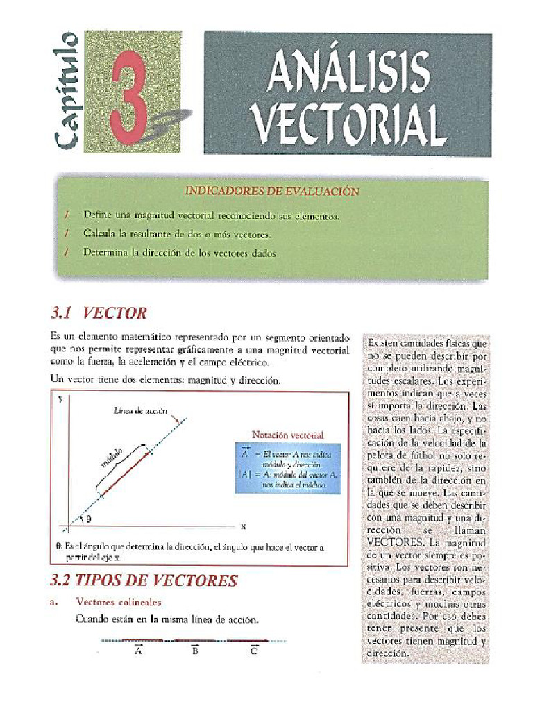 Analisis Vectorial I y II | PDF