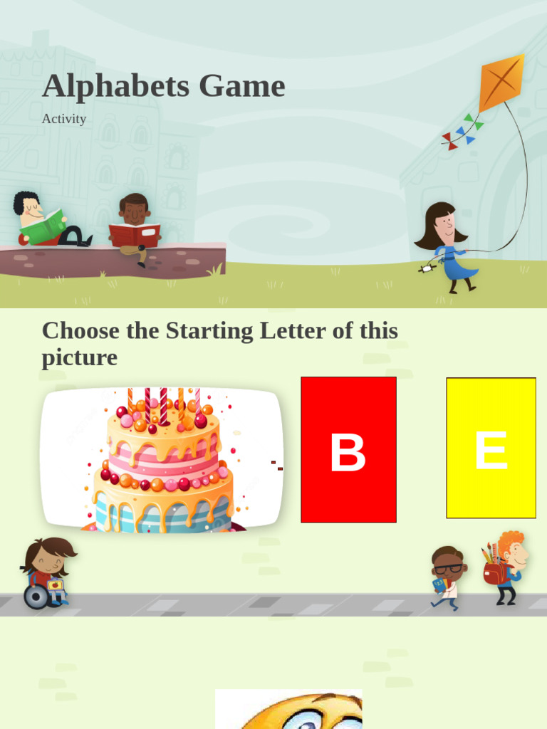Alphabets Game Activity Overview | PDF