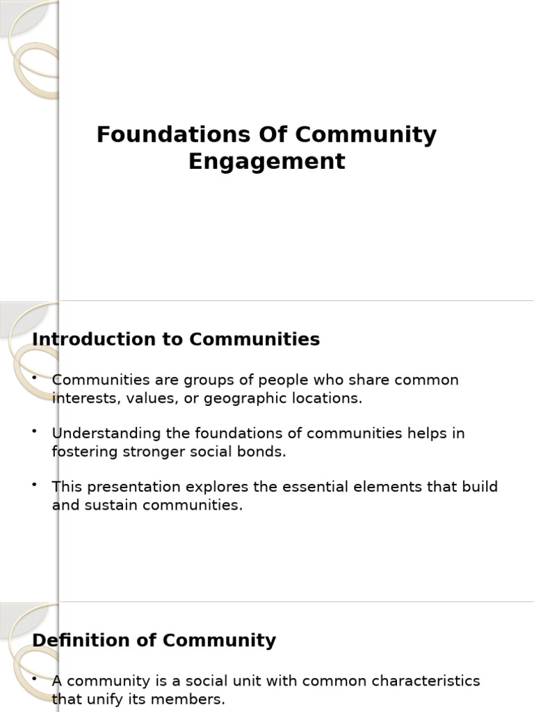 Unit 1 Community Services | PDF | Community | Identity (Social Science)