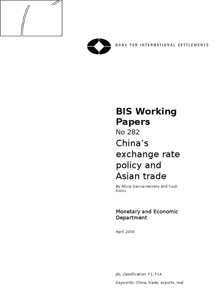 China Exchange Rate - New | PDF | Exchange Rate | Demand
