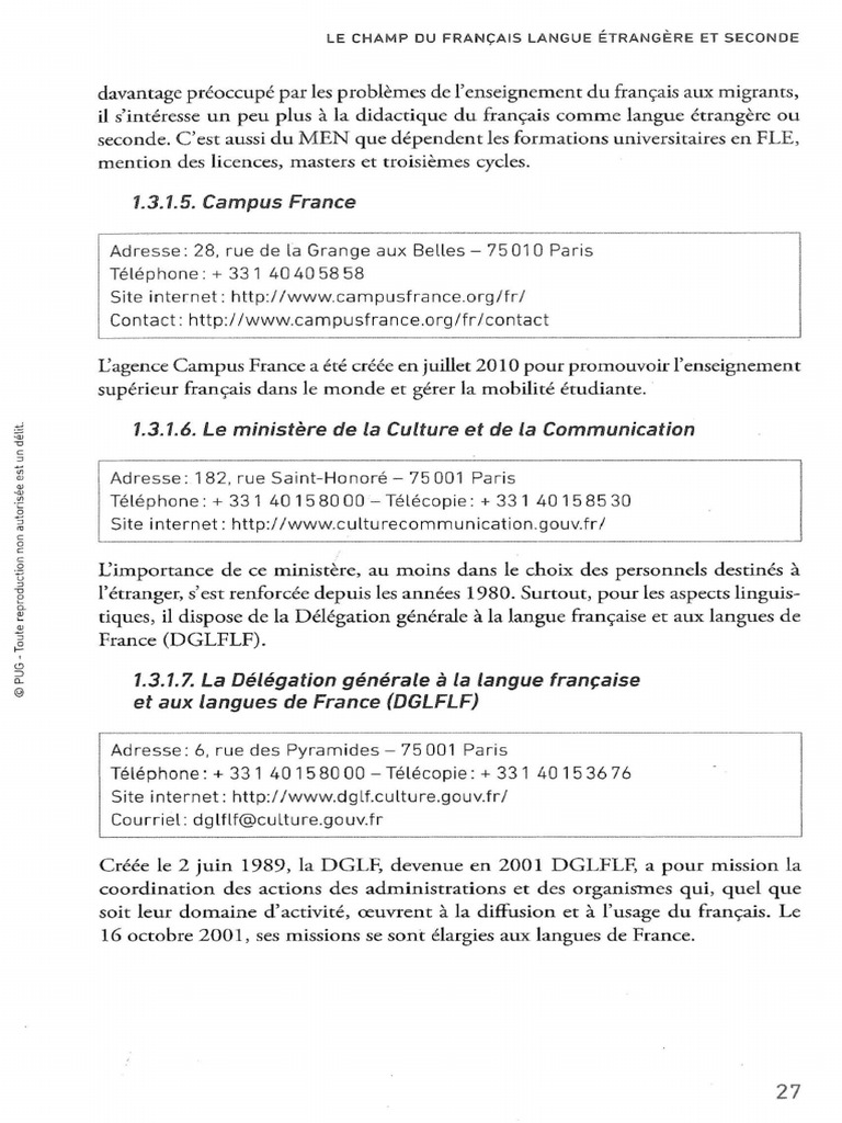 Cours de Didactique Du Français Langue Étrangère Et Seconde 26 | PDF