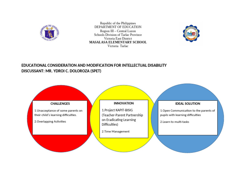 106781-Masalasa Es Educational Consideration and Modification For ...