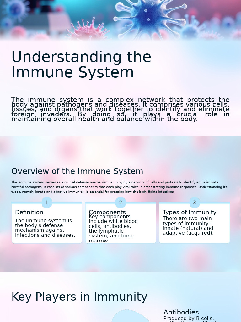 Overview of the Immune System | PDF | Immune System | Innate Immune System