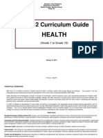 HEALTH - K to 12 Curriculum Guide