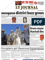 Mosquito District Buzz Grows: Ooffff Tthhee Ffeennccee