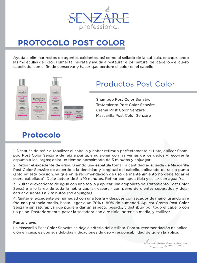 Protocolo Post Color 2025 | PDF