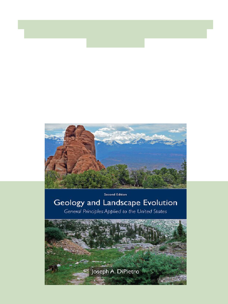 Geology and Landscape Evolution: General Principles Applied To The ...