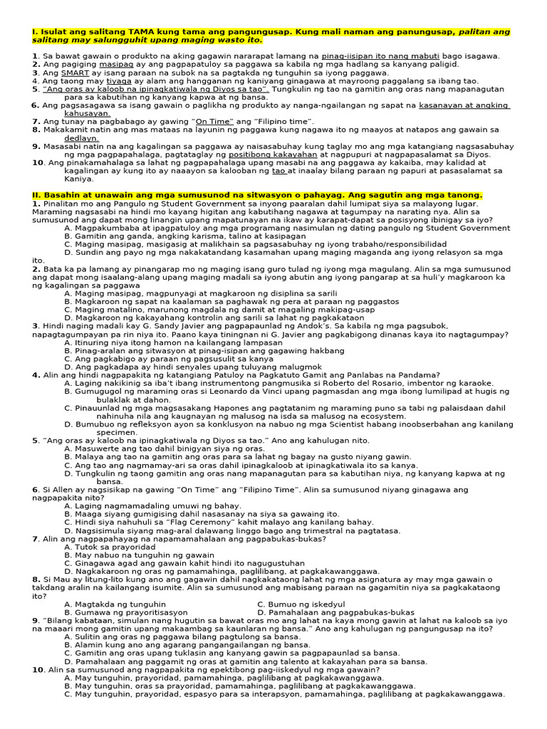 MODULE 3 Quiz | PDF