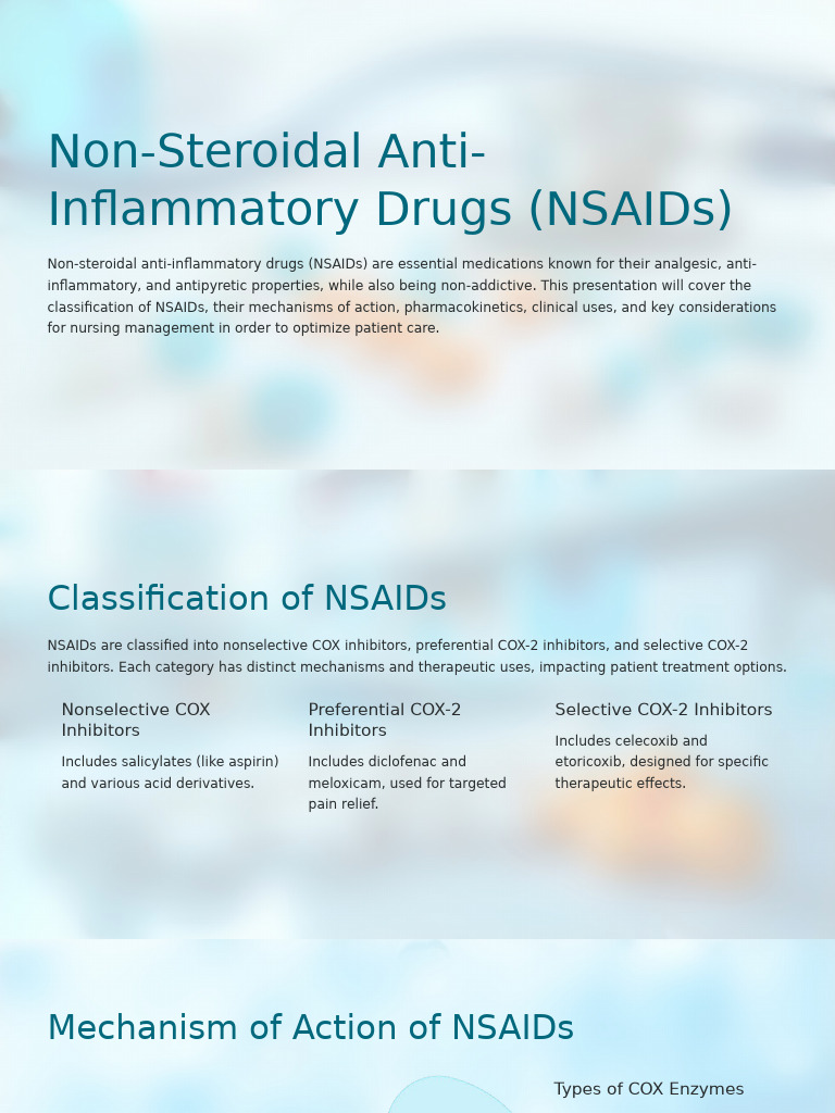 Non Steroidal Anti Inflammato | PDF | Nonsteroidal Anti Inflammatory ...