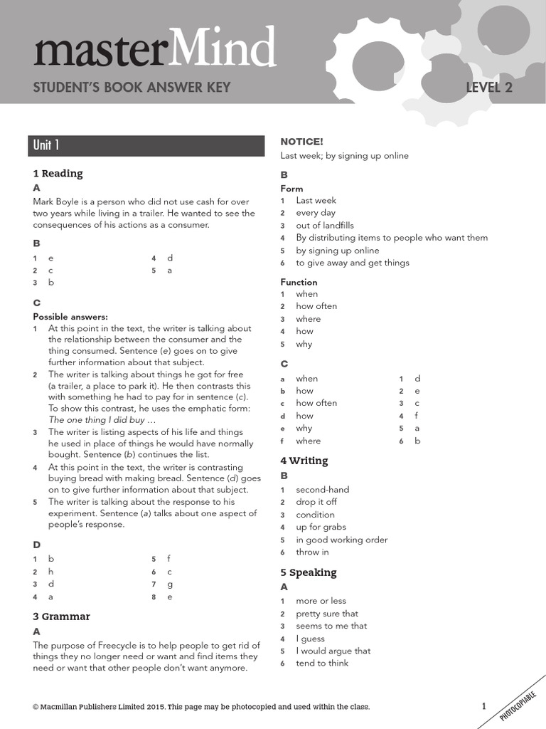 MasterMind Level 2 Answer Key | PDF | Password | Privacy