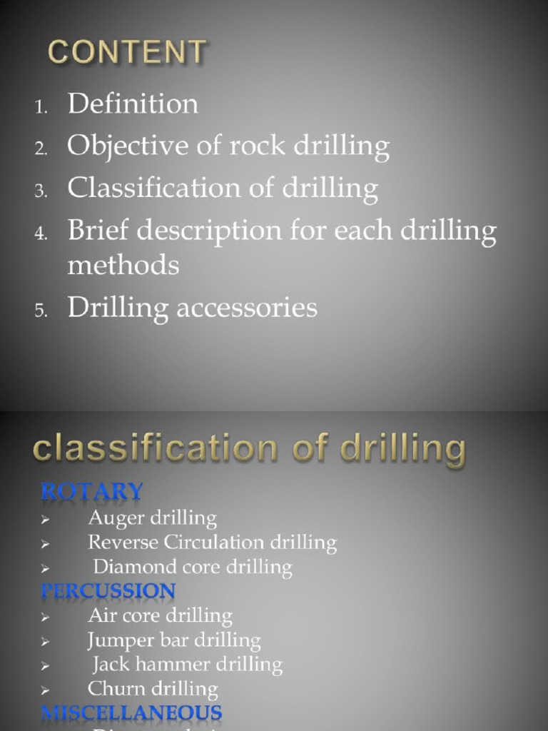 Drilling Rigs | PDF