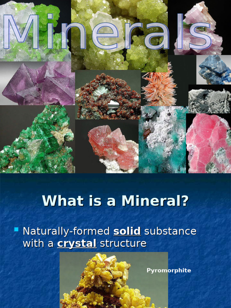 9.3 Minerals Physical Properties | PDF | Minerals | Materials