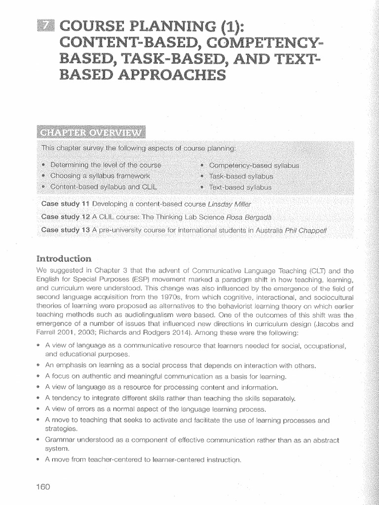 RICHARDS 2017 7 Course Planning 1 Approaches | PDF