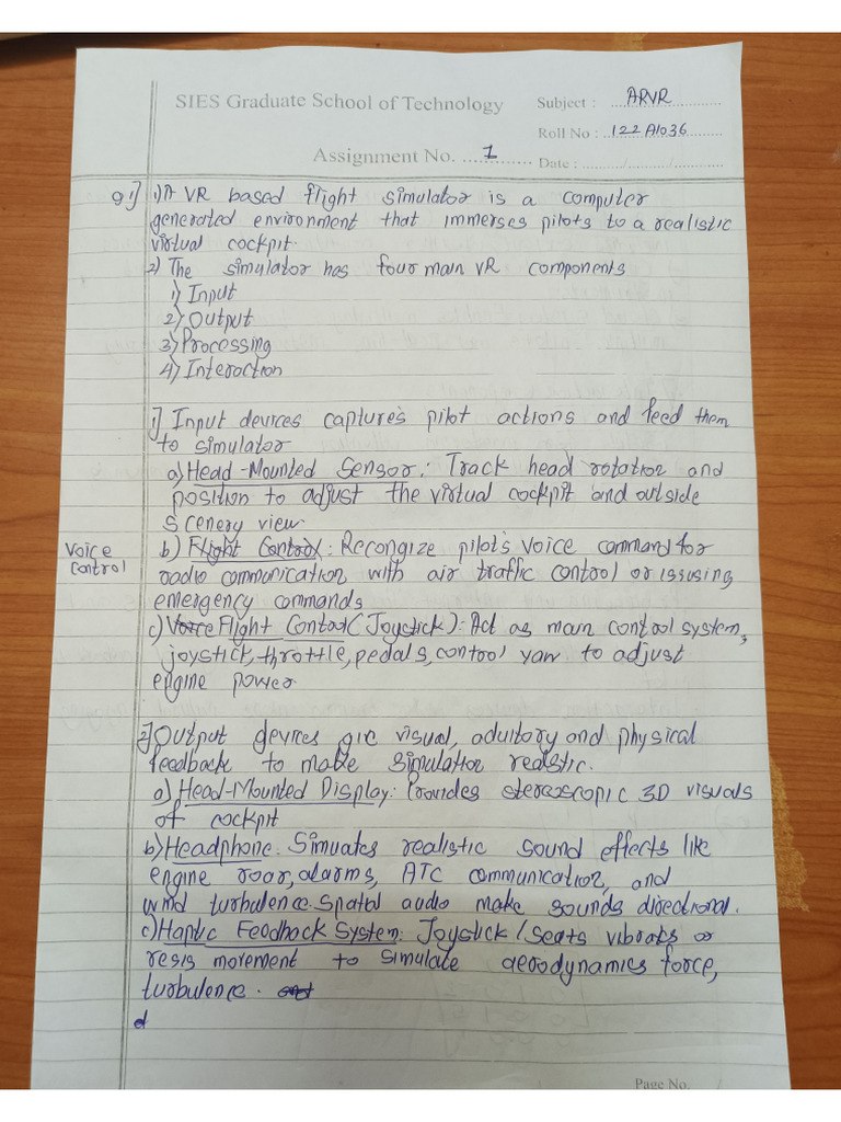 ARVR Assignment 1 | PDF