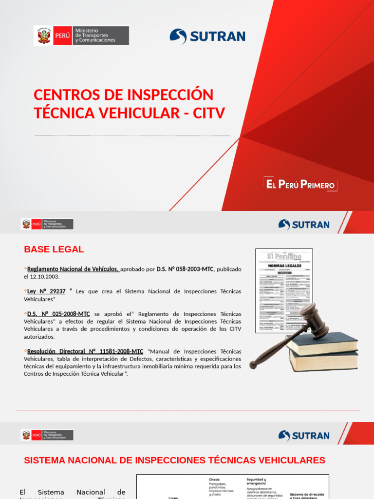 Guía sobre Centros de Inspección Vehicular | PDF | Industria automotriz ...